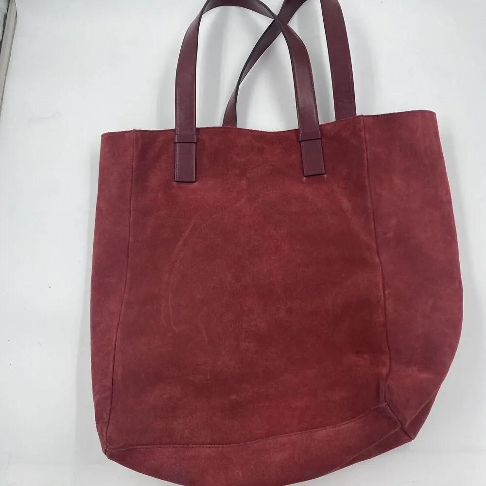 MILA / M.I.L.A. / Made In Los Angeles Luxe Tote Bag Suede - Picture 7 of 13